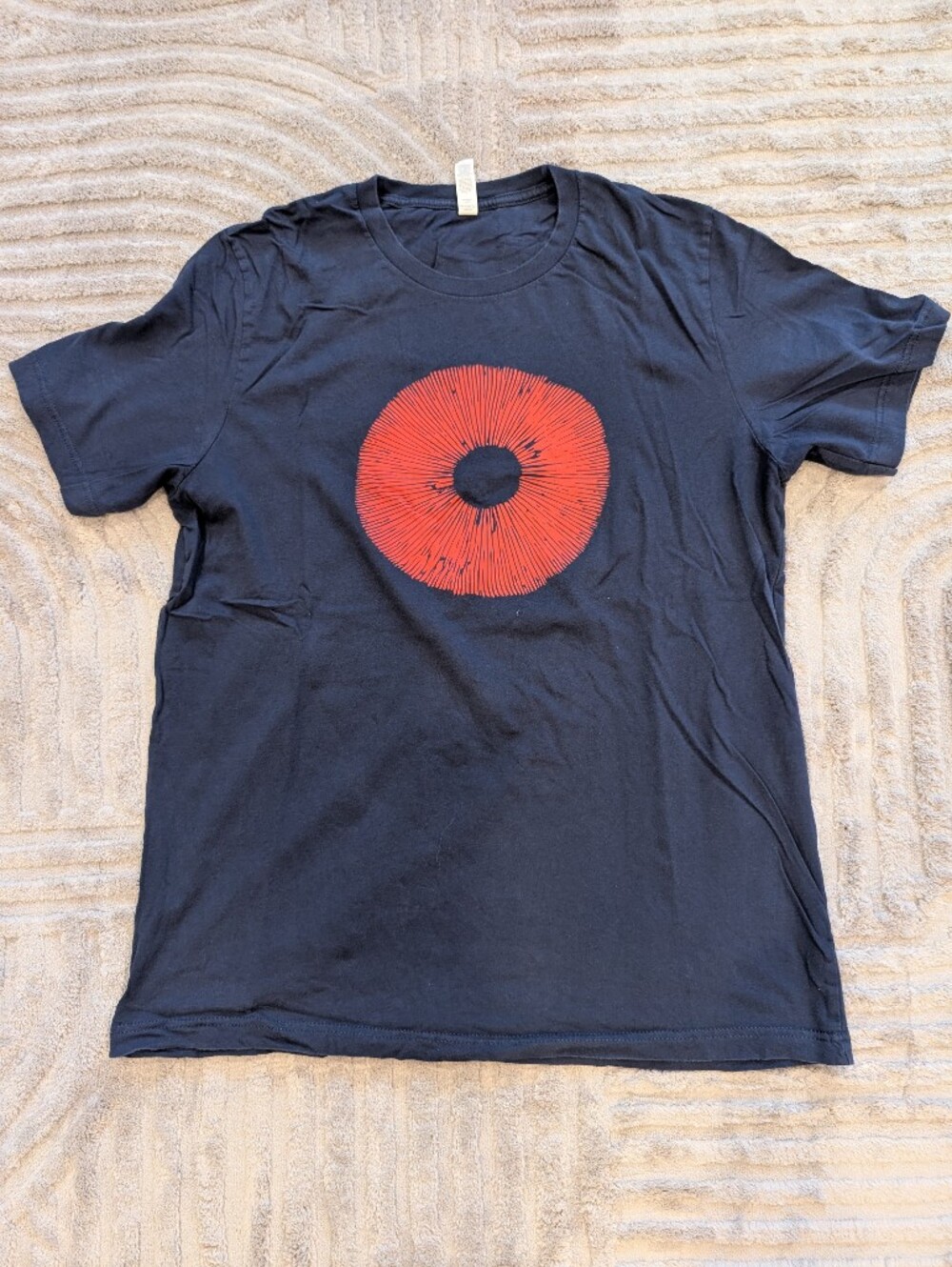 Phish Donut Flower Jon Fishman Daisy T-shirt XL Navy And Red